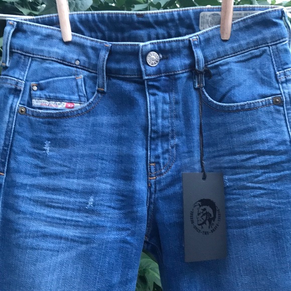 Diesel Jeans Women Size 26 Blue D Rifty slim low waist women’s jeans Brand New - Picture 11 of 15